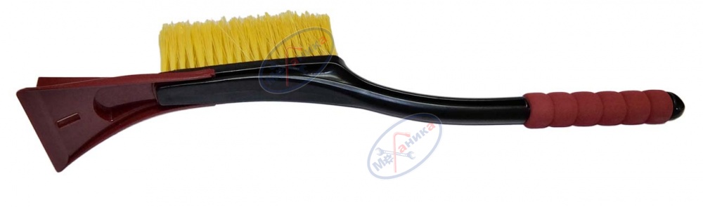 Щетка для снега со скребком средняя 55 см (Sintec) SN-5500 акция