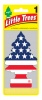Ароматизатор подвес картон Ёлочка (LITTLE TREES) "Американский флаг" Vanilla Pride U1P10945RUSS