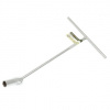 Ключ свечной шарнир *21 L 350 мм (ДТ) с резин встав