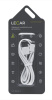 Кабель USB для IPhone 5/6/7/8/X (LECAR)  белый  универсальный датакабель