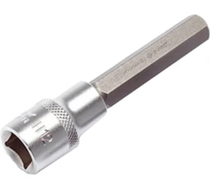 Головка со вставкой шестигр 17 мм 1/2" L 100мм (ДТ)