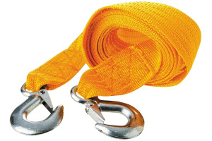 Трос буксиров 3,5т с крюками 4м (Hi-Gear)