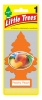 Ароматизатор подвес картон Ёлочка (LITTLE TREES) "Персик" Peachy Peach U1P10319RUSS