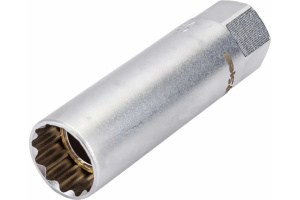Головка свечная *14 3/8" 12 гр с магнитом (AV Steel) тонкостенная