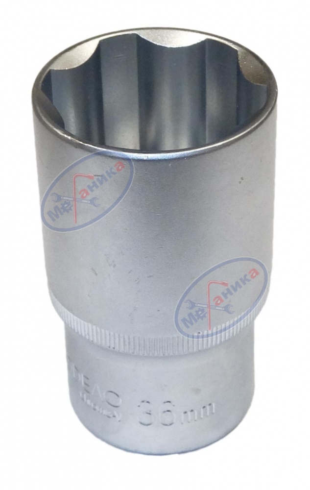 Головка *36 1/2" 6 гр (АвтоДело) Professional  SUPER LOCK удлин (14318) 39106