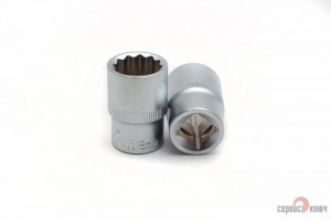 Головка *18 1/2" 12 гр (Сервис Ключ)