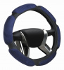 Оплетка на руль M (d=38см) спонж 6 /синий/ (Azard)
