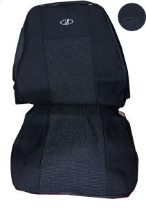 Чехлы ВАЗ-2190 Granta 18- слитное жаккард