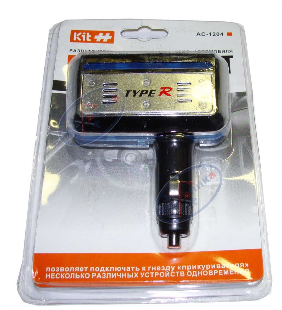 Разветвитель прикуривателя 3 гнезда (KIT++)