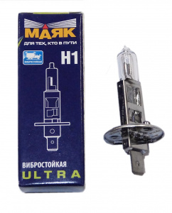Лампа галог H1 24V70W (Маяк) ULTRA 84130UL