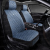 Чехлы-накидки 5D (PSV) Skin 2 FRONT (Синий/Синяя строчка), на передние сиденья, мокрая кожа Чехлы-накидки 5D (PSV) Skin 2 FRONT (Синий/Синяя строчка), на передние сиденья, мокрая кожа