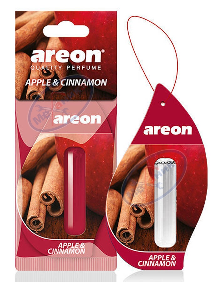 Ароматизатор подвес жидкий (AREON)  LIQUID 5мл Яблоко и Корица 704LR07