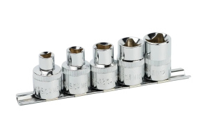 Головки набор 1/2" 3 гр 5 пр (М5-М12) (АвтоДело) планка (15842) 39970
