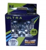 Лампа галог H4 12V60/55W+100% (Маяк) ULTRA Super Light к-т 2шт 82420 SL+100 