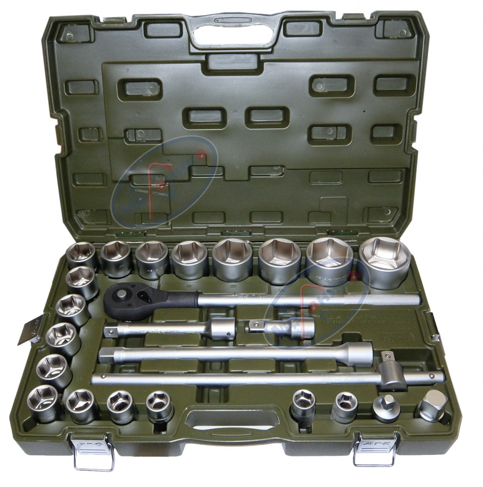 Головки набор 3/4" 6 гр 25 пр (ДТ) 