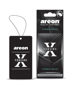 Ароматизатор подвес картон (AREON) X-VER Летняя Мечта Чёрная 704AXV009
