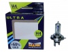 Лампа галог H4 12V60/55W+60% (Маяк) ULTRA  Gold к-т2шт 