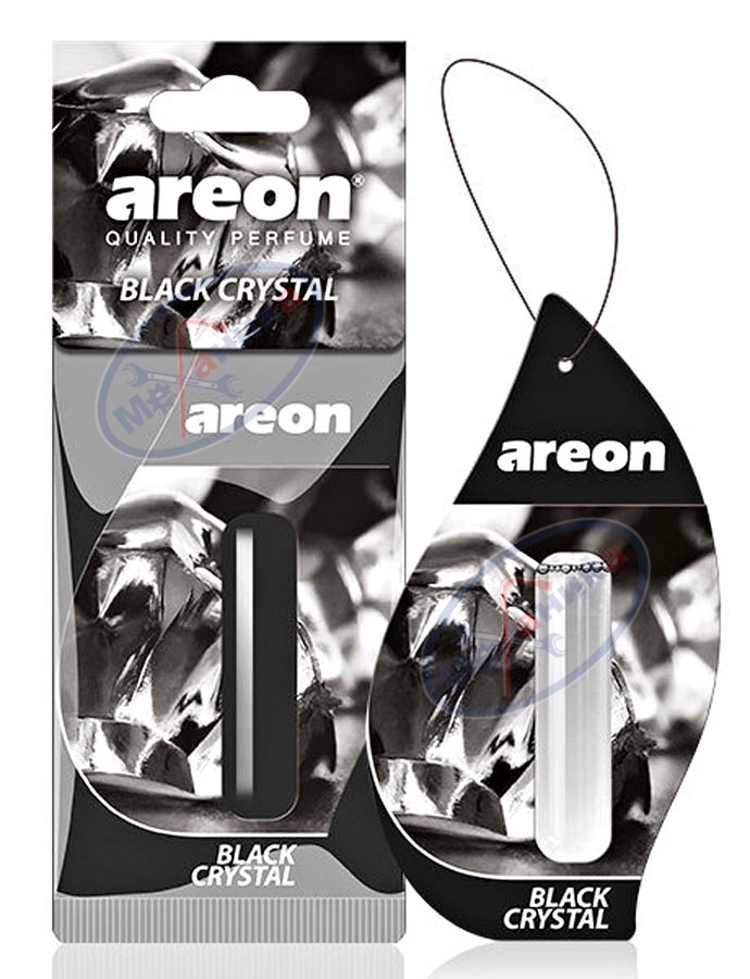 Ароматизатор подвес жидкий (AREON)  LIQUID 5мл Черный Кристалл 704LR01