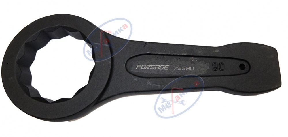 Ключ накидной одностор *90 ударн (FORSAGE) L 370 мм