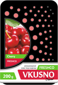 Ароматизатор под сиденье (FRESHCO) Vkusno "Вишня" AR4BX060