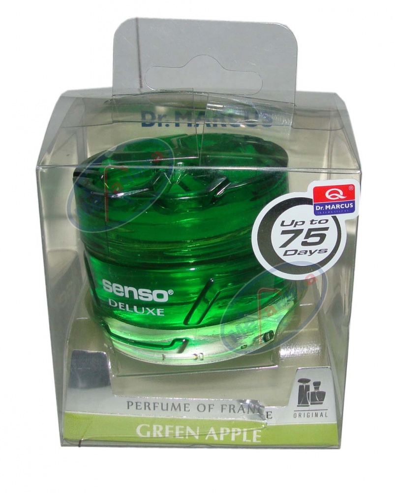 Ароматизатор на панель гель (Dr.Marcus) Senso Deluxe Green Apple