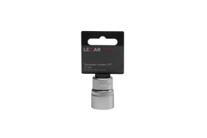 Головка *21 1/2" 6 гр (LECAR) хром-ванадий